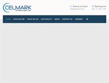 Tablet Screenshot of celmarkint.com